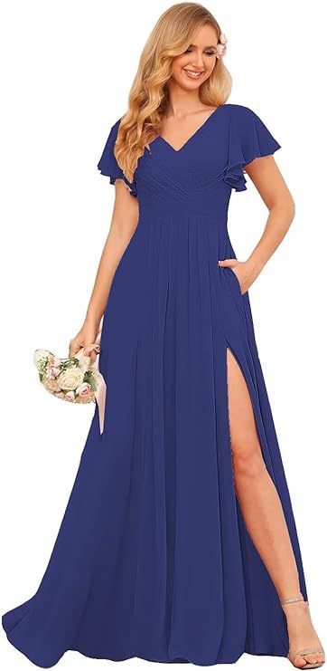 inexpensive chiffon bridesmaid dresses Purple Tulle A-line Homecoming Dresses With Belt MH550