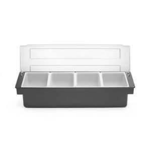 Juego de 4 Recipientes para Ingredientes BarUp de 480x150x(H)100mm para Uso en Hoteles y Restaurantes - Product Image 1