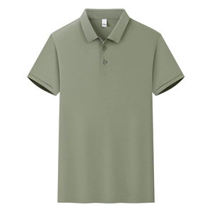 Camisa Polo de Color Sólido, Poliéster Transpirable, Uso Diario, Manga Corta, Uniforme Corporativo - Product Image 2