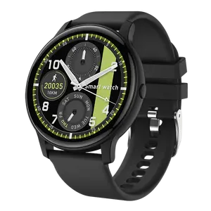 S32 Smart Watch 1,3 polegadas tela redonda IP68 à prova d'água para Android e iOS, Bluetooth e diversos mostradores com monitoramento cardíaco