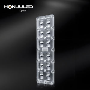 عاكس ضوئي HZ-250X75-12H1-T2-3030 من HONJULED، 12 في 1، لمصباح الشارع، محدب مستوي، مصنوع من مادة البولي كربونات، نفاذية 92%، بيضاوي الشكل 125 - Product Image 3