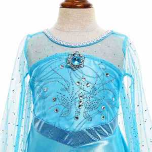 Nuovo <span class=keywords><strong>Vestito</strong></span> da Principessa Anna per Compleanno <span class=keywords><strong>Bambina</strong></span>, Costume <span class=keywords><strong>Elsa</strong></span> DISP-013 - Product Image 6