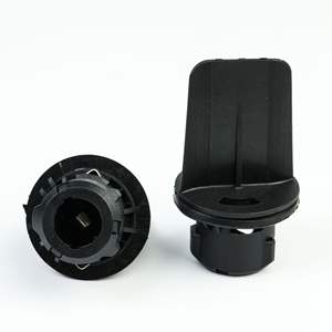 3B0953123C 1 Pin Automotive Male Black Turn Signal Light Bulb Holder For VW Audi Car - Product Image 1