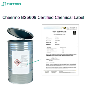 Étiquettes autocollantes résistantes à la chaleur, écologiques, à un seul côté, avec avertissement GHS sur les matières dangereuses, résistantes aux produits chimiques, autocollant pour baril de pétrole - Product Image 2