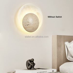 Creative Cave Stones le Designer le Chevet Applique Chambre Moderne Crémeux Applique Murale dans le Couloir de Marbre le Salon - Product Image 1