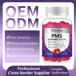 Vente en gros de suppléments nutritionnels extraits biologiques de marque privée OEM Gummies Female Hormone Balance Natural PMS Gummy - Product Image 5