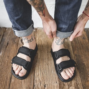 Sandales d'été décontractées pour hommes 2026, nouvelle collection, style conduite, double usage, tendance, pour l'extérieur et la plage - Product Image 2