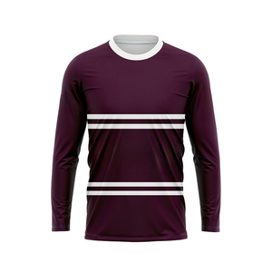 Vente en gros haut de gamme séchage rapide col rond sublimation personnalisé Canberra <span class=keywords><strong>Raiders</strong></span> rétro manches longues hommes Rugby <span class=keywords><strong>t</strong></span>-shirts hauts - Product Image 2