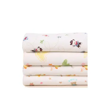 Benutzer definierte Digitaldruck Jersey Bambus Mesh Stoff Faser Hersteller Bambus Textil Bio Bambus Stoff für Baby - Product Image 1