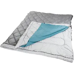 Saco de dormir de poliéster 3 en 1 para exteriores, duradero, diseño supersuave, grande y alta, para acampar