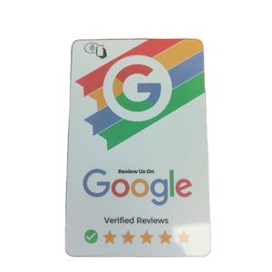 بطاقة PVC بتقنية NFC للمتابعة والمراجعة، مع طباعة CMYK، وسعة 215 504 بايت، لخدمات جوجل وإنستغرام وفيسبوك وواتساب - Product Image 4