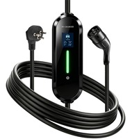 Chargeur de véhicule électrique (VE) de type 2, norme européenne, pour le Brésil, le Royaume-Uni, la France, l'Allemagne, les États-Unis et l'Australie