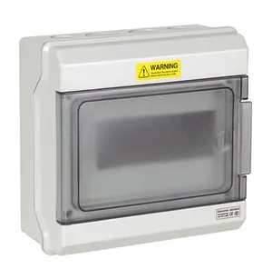 Surface mounted plastic enclosure electrical box IP66 waterproof and dustproof distribution box