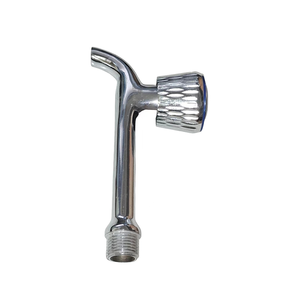 Aleación de zinc Chormed Plated del fabricante Bibcocks de jardín al aire libre Grifo de zinc curvo anticongelante a prueba de explosiones de 1/2 pulgadas - Product Image 3