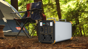 Station d'alimentation portable certifiée CE 1000W 1800Wh, solaire, pour le camping en plein air, usage domestique, prise de type UK, onde sinusoïdale pure - Product Image 4