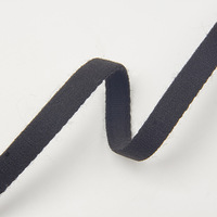Bretelles de soutien-gorge en style chevrons de 6 mm, bande élastique en peluche brillante, sangle en nylon souple pour lingerie