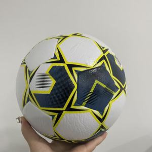 Balón de Fútbol de Entrenamiento de Liga Profesional, Tamaño Oficial 4, Cuero PU Importado, Duradero, Ligero, Regalo para Jugadores, con Logotipo - Product Image 6