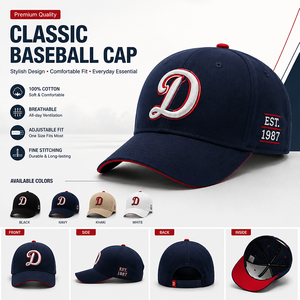 Gorra de Béisbol Deportiva Unisex con Bordado Personalizado, Estilo Desgastado, con Logotipo, para Hombre y Mujer - Product Image 5