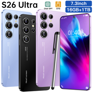 Smartphone S26Uitra Super Gaming en Oferta, 108MP, 16GB+1TB, Pantalla HD de 7.3 Pulgadas y 120Hz, 3G/4G/5G - Product Image 1