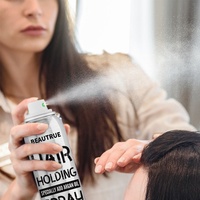 Alta qualità di serigrafia e Private Label Hair Styling Spray Volume Hair Texture Spray per uomini e donne