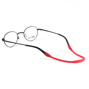 Chaîne de <span class=keywords><strong>lunettes</strong></span> en silicone pour enfants Support de câble de sport Lanière de cou pour <span class=keywords><strong>lunettes</strong></span> de lecture <span class=keywords><strong>Cordon</strong></span> élastique Cordes antidérapantes 17cm - Product Image 3
