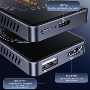 Fuallwin Android 13 Car Smart Box 2G 16GB Adaptador inalámbrico Carplay con Ai Compatible con Apple iPhone Netflix Youtube - Product Image 5