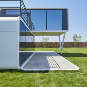 Moderna Apple Cabin House da 40 piedi, Pod Glamping per Esterni, Apple Cabin House a 2 Piani, Villa Prefabbricata Container per Hotel <span class=keywords><strong>e</strong></span> <span class=keywords><strong>Giardino</strong></span> - Product Image 1