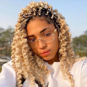 Gafas de Sol QY 2025 sin Montura, Cuadradas, Metálicas, con Lentes de PC UV400, Diseño de Moda, Promoción Popular para Hombres y Mujeres, Actividades al Aire Libre - Product Image 4
