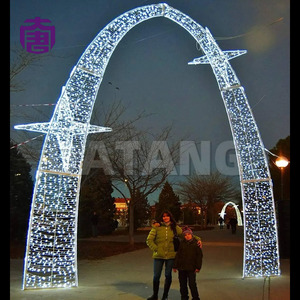 Iluminación LED IP65 personalizada para uso en interiores, luces de arco para fiestas, bodas y decoraciones navideñas para exteriores. - Product Image 4
