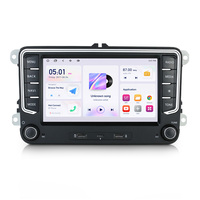Pour Système Audio Stéréo Portable Android Série K pour Voiture, Écran Tactile 7 pouces, 4+64 Go, 8 Cœurs, Système à Boutons avec CarPlay & Android Auto M6