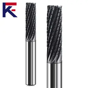 KF Corn Tooth Milling Cutter With Diamond Graphite Coating End Mill