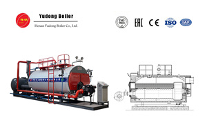 Chaudière à vapeur au gaz et au mazout, fabricant chinois, 0,5 1 1,5 2 3 4 5 6 <span class=keywords><strong>8</strong></span> <span class=keywords><strong>10</strong></span> 12 15 <span class=keywords><strong>20</strong></span> tonnes, gaz naturel - Product Image 4