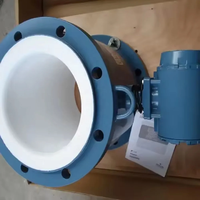 Débitmètre électromagnétique Emerson Rosemount 870515, capteur à bride en acier inoxydable pour la mesure du débit d'eau, de liquides et d'huiles industrielles