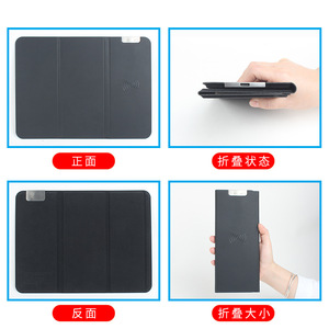 Wireless Charging <b>Mouse</b> Pad Rectangular Anti Slip 600x300x2mm Black Placemat <b>For</b> Desk <b>Computer</b> Use - Product Image 1
