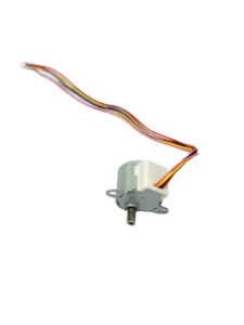 Moteur pas à pas miniature 24BY, rapport 1/96, 5.625 °   Connecteur 5P à angle de pas de 9 mm, axe de 200 mm, fil de 2,0 mm pour climatiseur PTZ - Product Image 2
