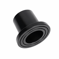 Sambungan HDPE Tipe Stub End, Sambungan Flens PE Butt Fusion PN16 PE100, Fitting Butt Fusion untuk Distribusi Air, Fitting Pipa Polietilena