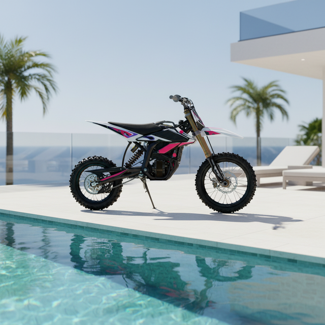 Wheelie Control 2026 New Sur Ron 8000w 58v22Ah Hyper Be Electric Dirt Bike for Kids Ebike
