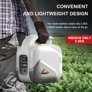 21V高電圧散水ポンプ充電式自動屋外ウォーターポンプ野菜ガーデン灌漑機 - Product Image 3