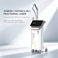 Appareil de rajeunissement cutané Fraxelaser Pro Dual Fractional Erbium Thulium 1550NM 1927NM