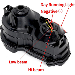 Grande Vente : Phares LED E-MARK pour <span class=keywords><strong>BMW</strong></span> <span class=keywords><strong>R1200GS</strong></span> R 1200GS 2004-2012 R 1200GS ADV Adventure 2005-2013 – Ensemble d'éclairage moto - Product Image 5