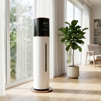 Humidificateur ultrasonique intelligent, purificateur d'air à brume réglable pour chambre à coucher, 7L, pour toute la maison, électrique, pour serre et bureau
