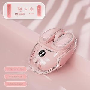 Ratón Inalámbrico Bluetooth Personalidad Q9 Little Potato, Transparente, Rosa, Bonito y Elegante, Funcionamiento Silencioso, Recargable - Product Image 6