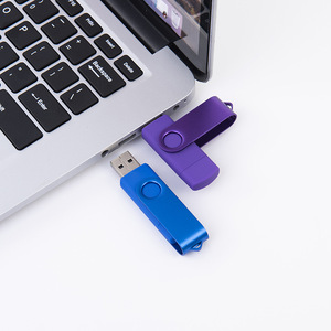 Custom Logo Metal New Swivel <b>USB</b> <b>2.0</b> Flash Drive 128MB-128GB High-Speed Read/Write 3-Year Warranty <b>A</b>-class Flash Expand - Product Image 2