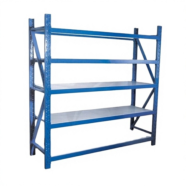 Hot Sale Customized Adjustable Warehouse Steel Storage Rack Shelves / Boltless Shelving