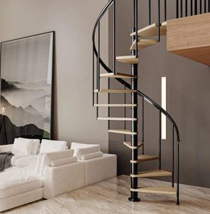 <span class=keywords><strong>Escalera</strong></span> Interior Personalizada Optima House, <span class=keywords><strong>Escalera</strong></span> Circular Moderna Tipo <span class=keywords><strong>Caracol</strong></span> para Interiores de Villas, <span class=keywords><strong>Escalera</strong></span> Espiral de Hierro de Lujo de Foshan - Product Image 5