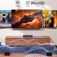 Système Home Cinéma 5.1 Canaux Dolby Surround avec Subwoofer, 5 Haut-parleurs, Consommation Énergétique de 410W, Sans Fil, Compatible ARC