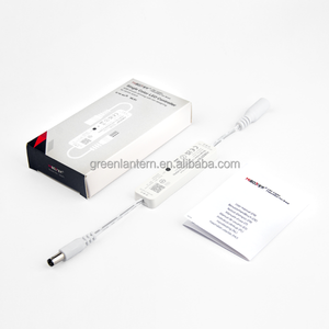 MLR1 <span class=keywords><strong>Mini</strong></span> Single Color LED <span class=keywords><strong>Controller</strong></span> 2.4G DC12V-24V 6A 144W Escurecimento Faixa 0.1%-100% Suporte Remoto Inteligente/App Controle LED Dimmer - Product Image 1