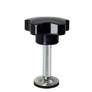 <span class=keywords><strong>Tornillo</strong></span> de sujeción de plástico con rosca macho M5 M6 <span class=keywords><strong>M8</strong></span> M10, perilla en forma de estrella negra, mango de agarre, apriete manual, <span class=keywords><strong>tornillo</strong></span> de pulgar estándar ISO - Product Image 6