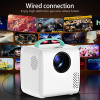 Projecteur d'écran miroir vidéo intelligent pour ordinateur portable de maison intelligente Q200 de bonne qualité, mini projecteur