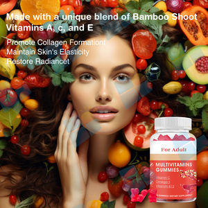 Complément alimentaire en gommes multivitaminées pour adultes SUNI OEM ODM, marque privée, sans sucre, à base de pectine, saveurs de fruits naturels, sans OGM, sans gluten - Product Image 4